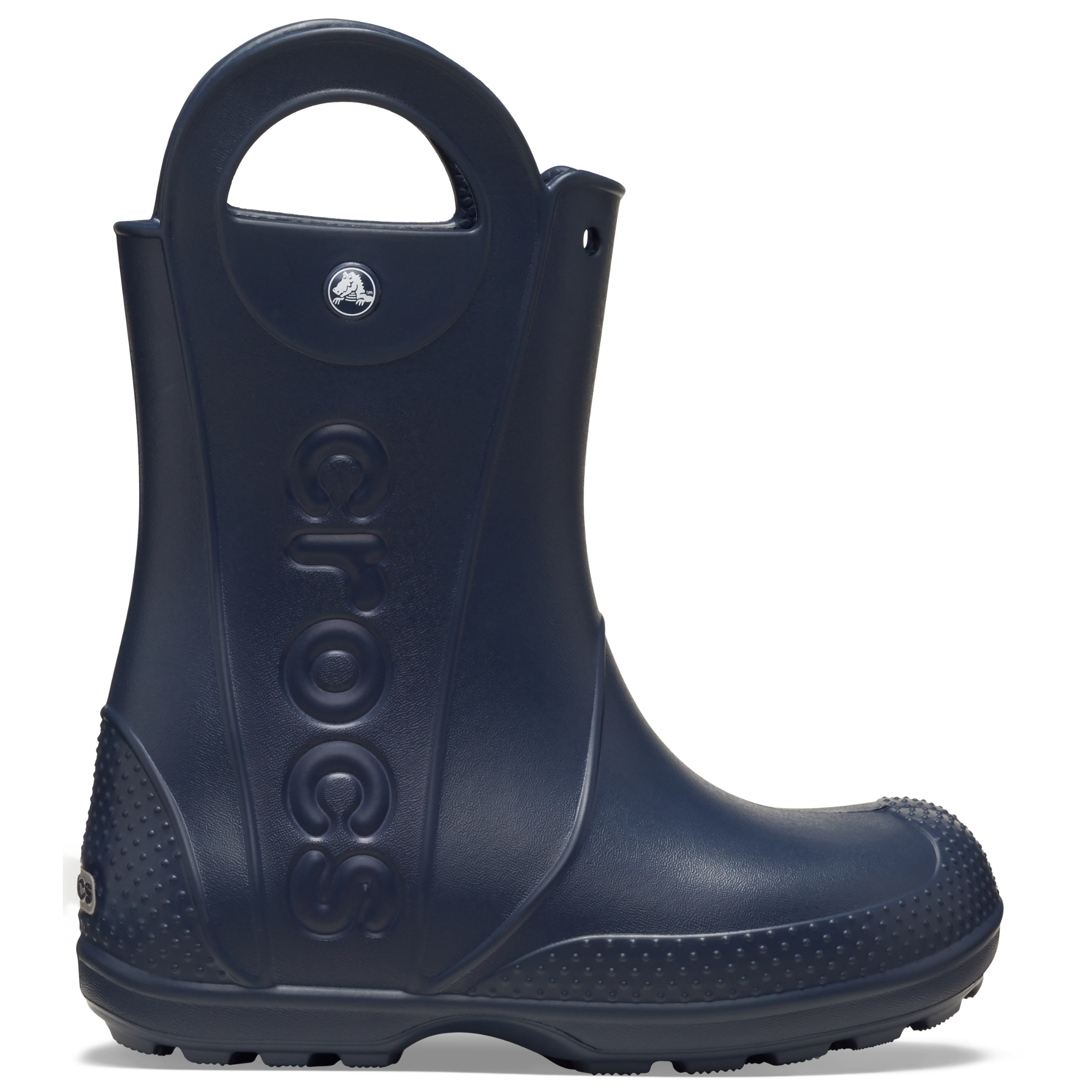 Crocs Junior Handle It Rain Wellies (Navy)(Sizes C11-J6)