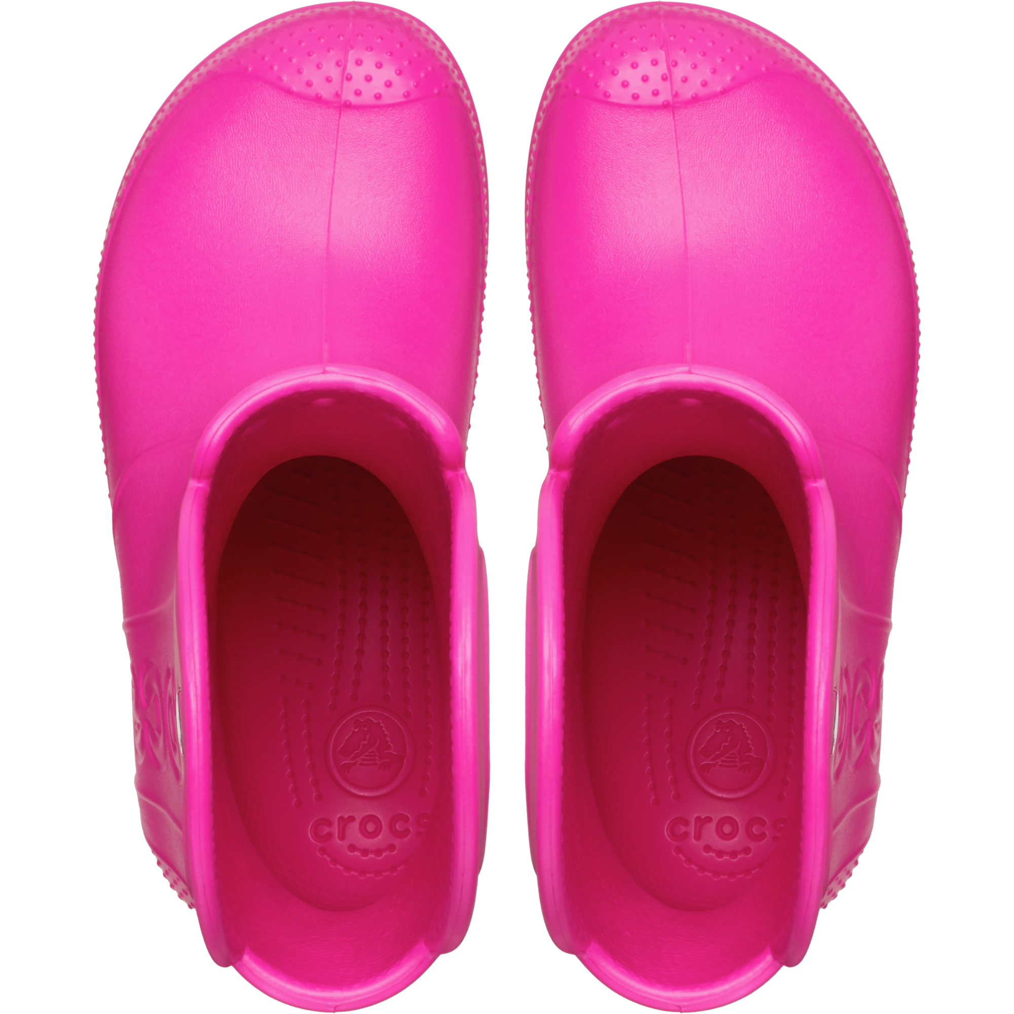 Crocs Junior Handle It Rain Wellies (Pink Crush)(Sizes C11-J6)