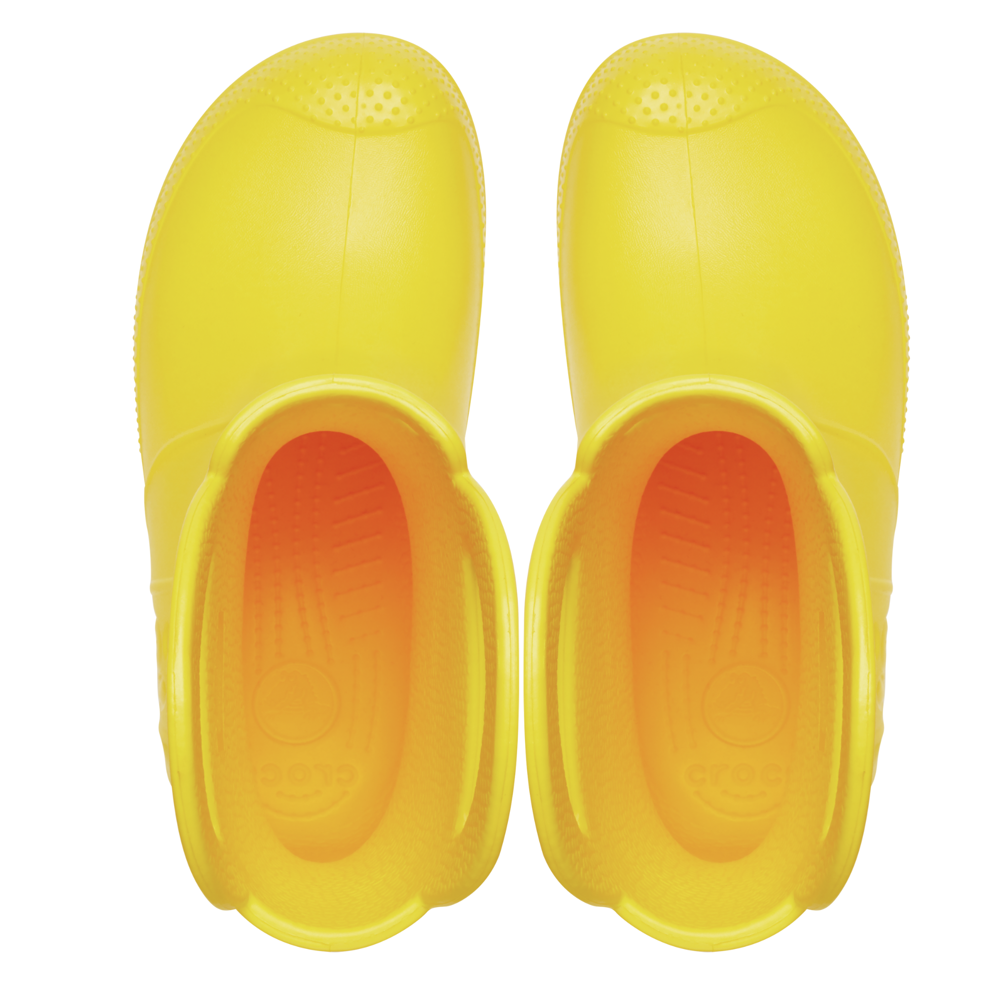 Crocs Junior Handle It Rain Wellies (Yellow)(Sizes C11-J6)