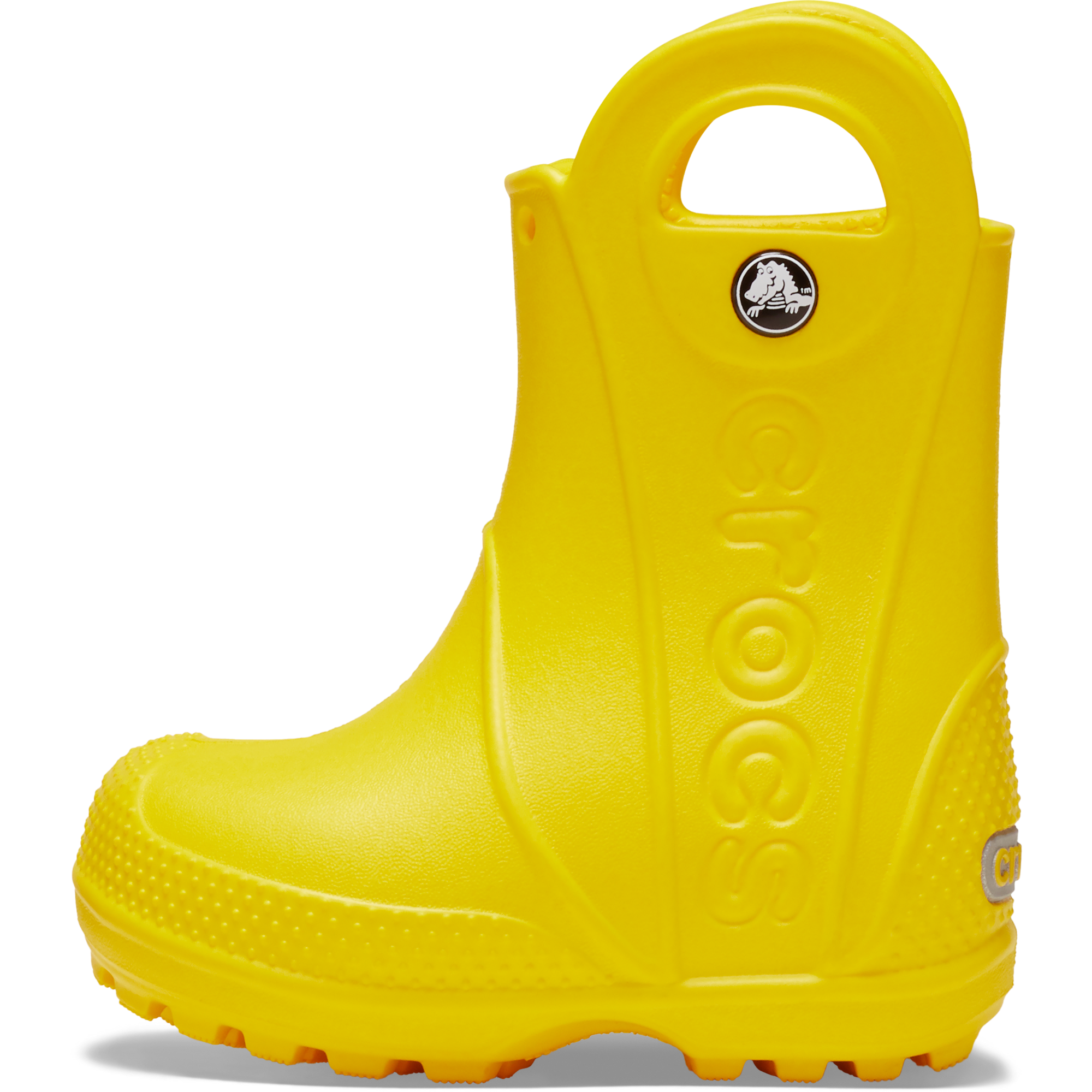 Crocs Junior Handle It Rain Wellies (Yellow)(Sizes C11-J6)