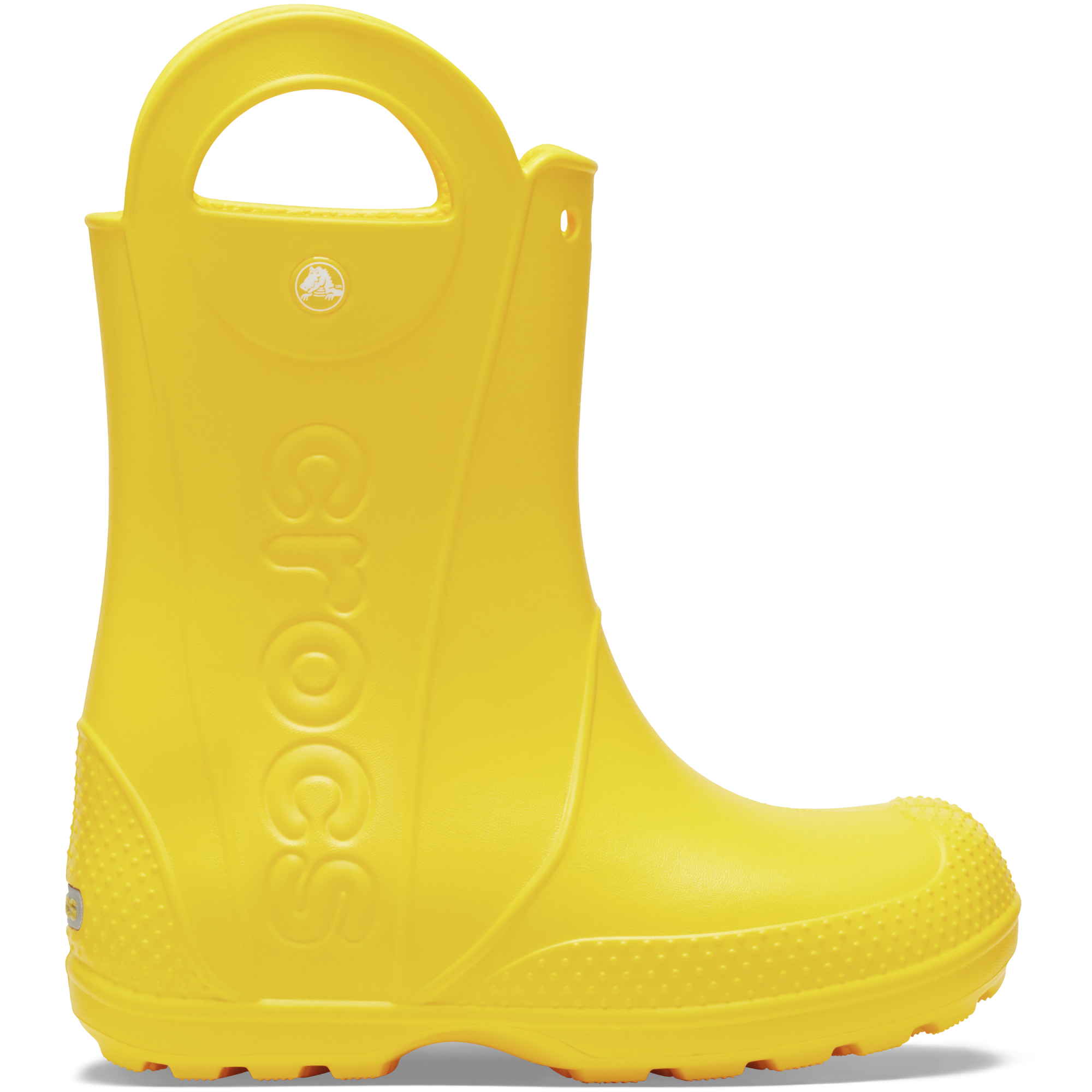 Crocs Junior Handle It Rain Wellies (Yellow)(Sizes C11-J6)
