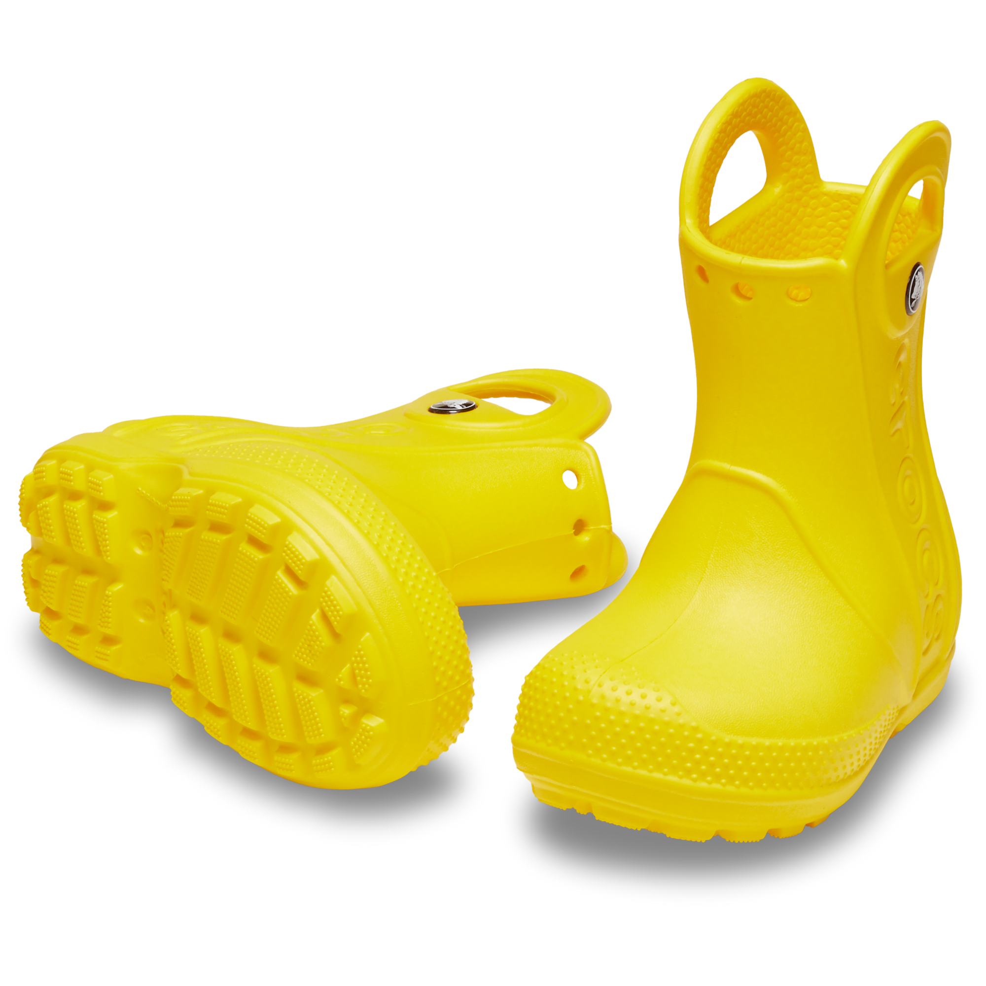 Crocs Toddlers Handle It Rain Wellies (Yellow)(Sizes C4-C10)