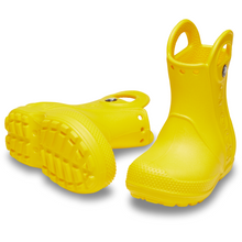 Load image into Gallery viewer, Crocs Toddlers Handle It Rain Wellies (Yellow)(Sizes C4-C10)