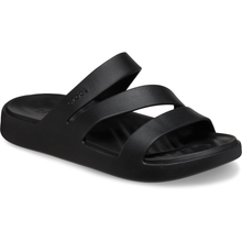 Load image into Gallery viewer, Crocs Women's Getaway Strappy Sandals (Black)