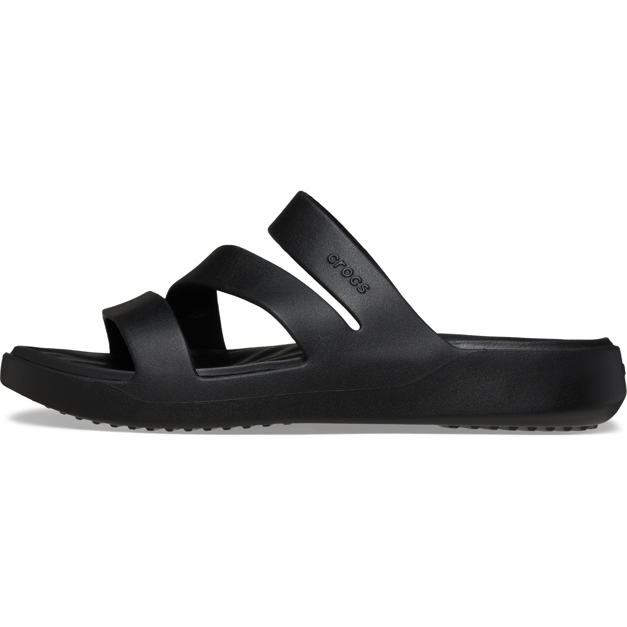 Crocs Women's Getaway Strappy Sandals (Black)