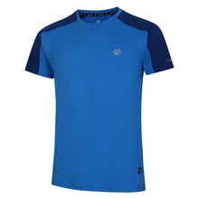 Load image into Gallery viewer, Dare 2B Men's Discernible II Short Sleeve Technical Tee (Athletic Blue/Laser Blue)