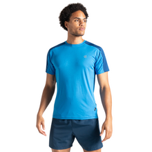 Load image into Gallery viewer, Dare 2B Men's Discernible II Short Sleeve Technical Tee (Athletic Blue/Laser Blue)