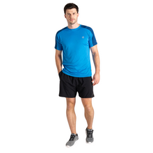 Load image into Gallery viewer, Dare 2B Men's Discernible II Short Sleeve Technical Tee (Athletic Blue/Laser Blue)
