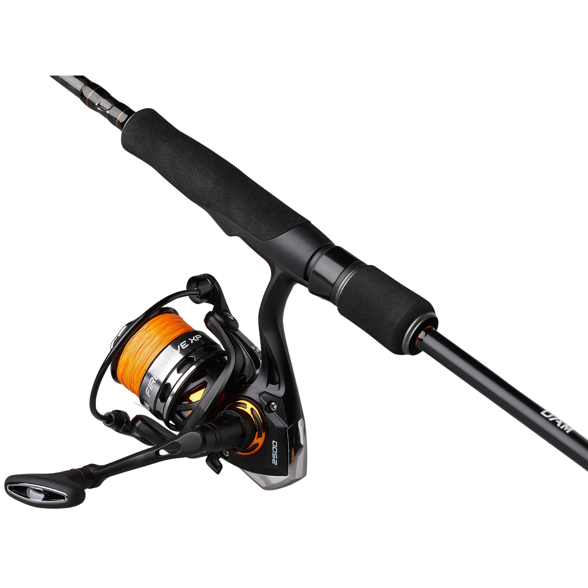 DAM 8ft/2.44m Fire Wave XP Spinning Rod + Reel + Line Combo (15-40g)