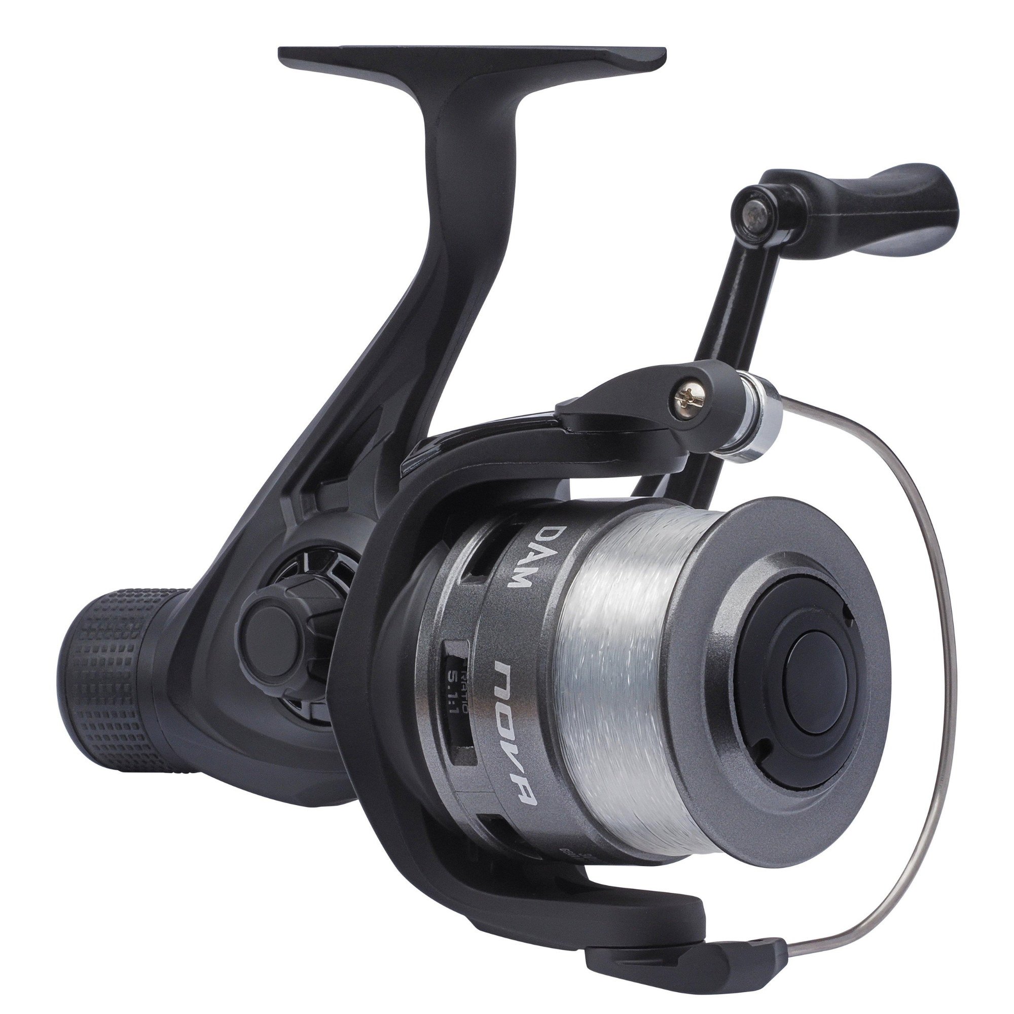 DAM Quick Nova Rear Drag Spinning Reel + Line (5000)