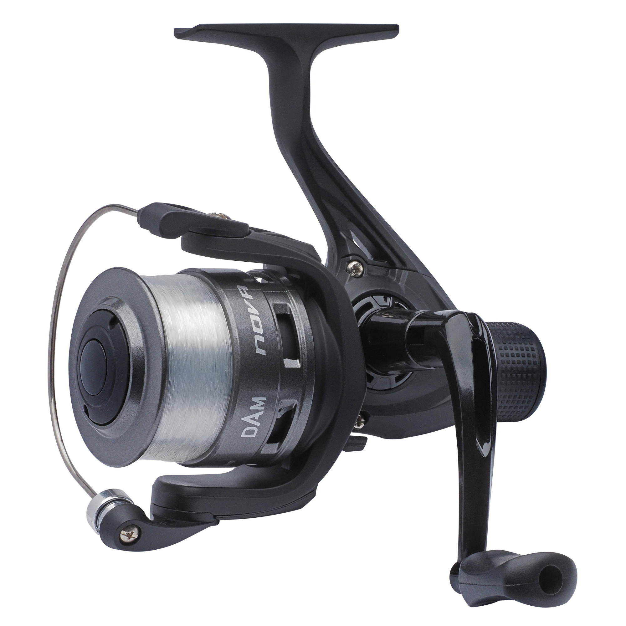 DAM Quick Nova Rear Drag Spinning Reel + Line (5000)