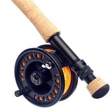 Load image into Gallery viewer, Daiwa 8ft D Trout Fly 4 Section Rod Combo (Rod, Reel & Line)