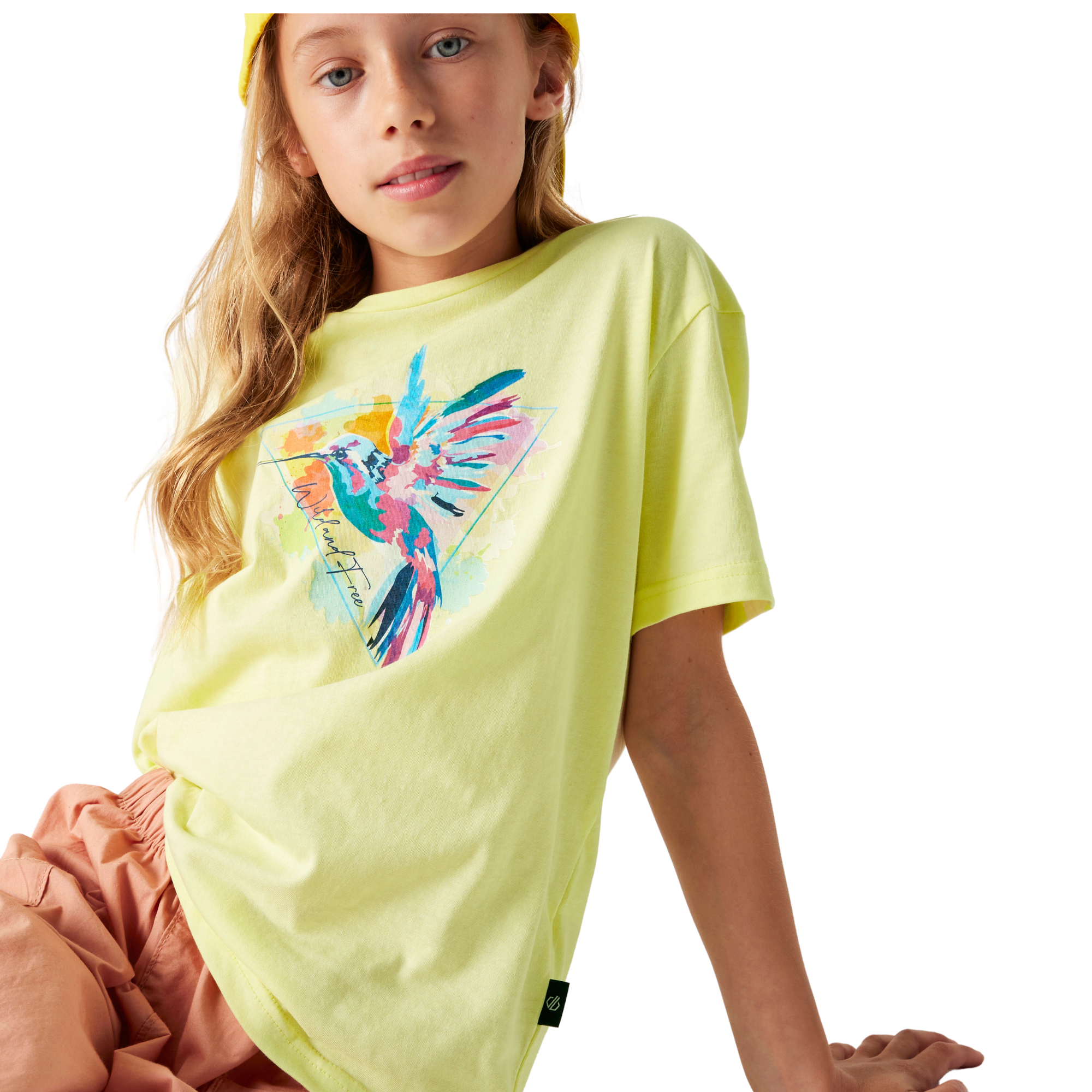 Dare 2B Kids Trailblaze III UPF50 Short Sleeve Tee (Wax Yellow)