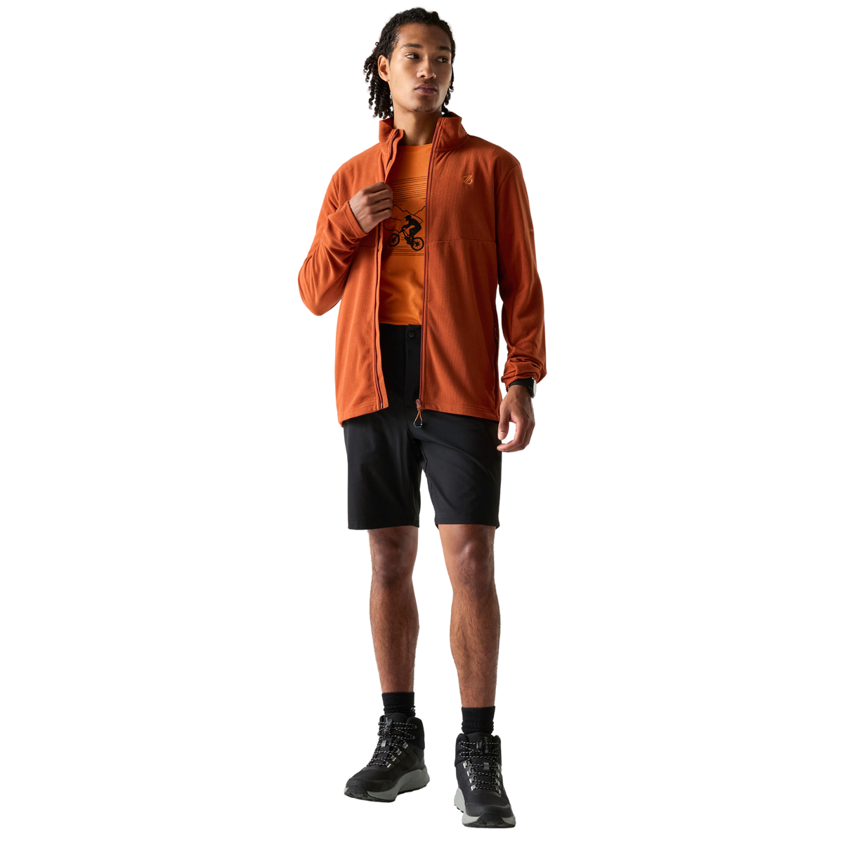 Dare 2B Men's Airising UPF50 Full Zip Fleece (Arabian Spice)