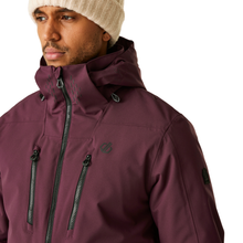 Load image into Gallery viewer, Dare 2B Men's Baseplate III Waterproof Ski Jacket (Black/Fig)