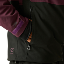 Load image into Gallery viewer, Dare 2B Men's Baseplate III Waterproof Ski Jacket (Black/Fig)