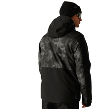 Load image into Gallery viewer, Dare 2B Men's Baseplate III Waterproof Ski Jacket (Black/Iron Gate/Distressed Print)