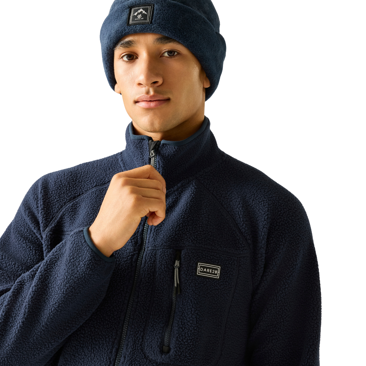 Dare 2B Men's Camber Full Zip Fleece Navy 540 DMA752