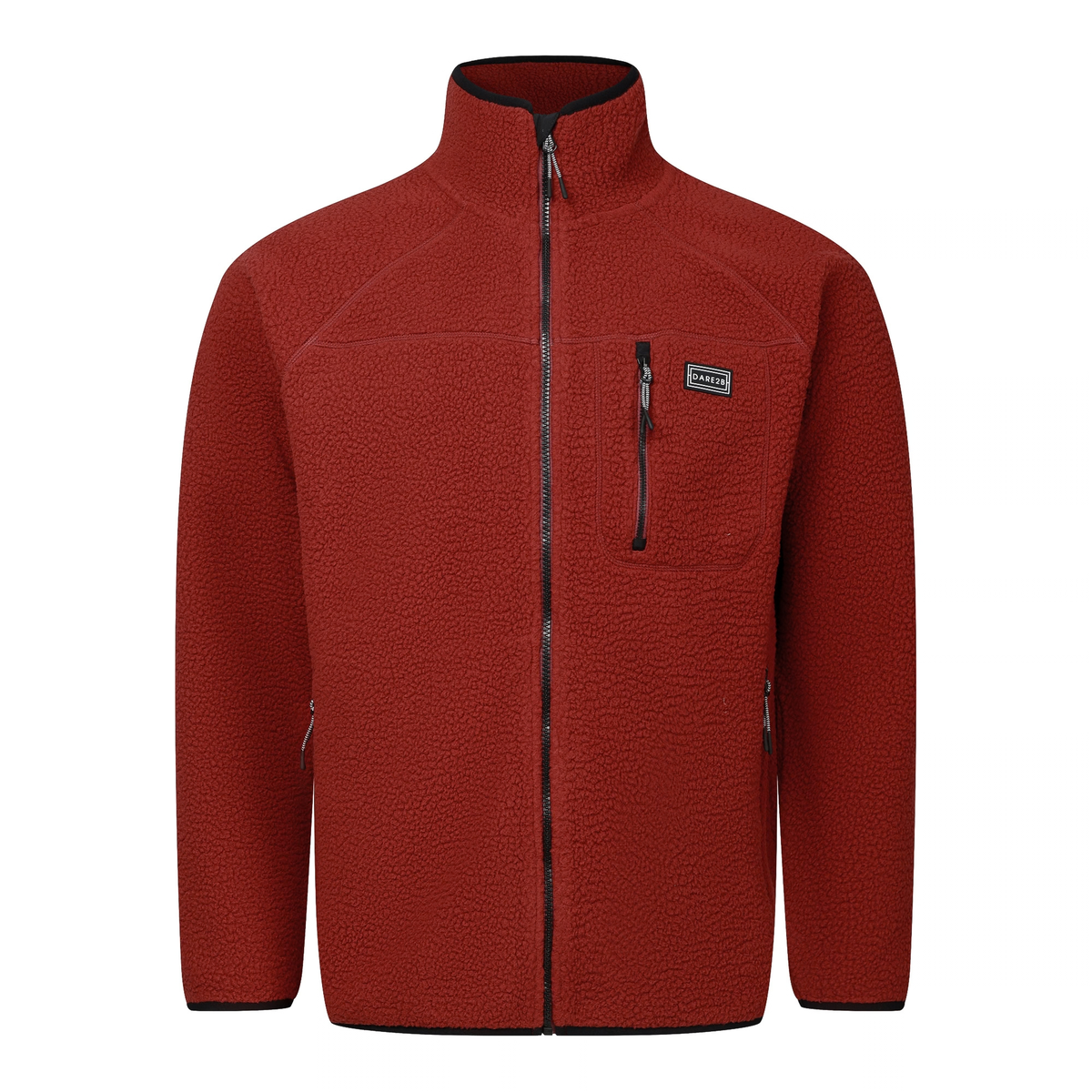 Dare 2B Men's Camber Full Zip Fleece Rustic Red ZFW DMA752
