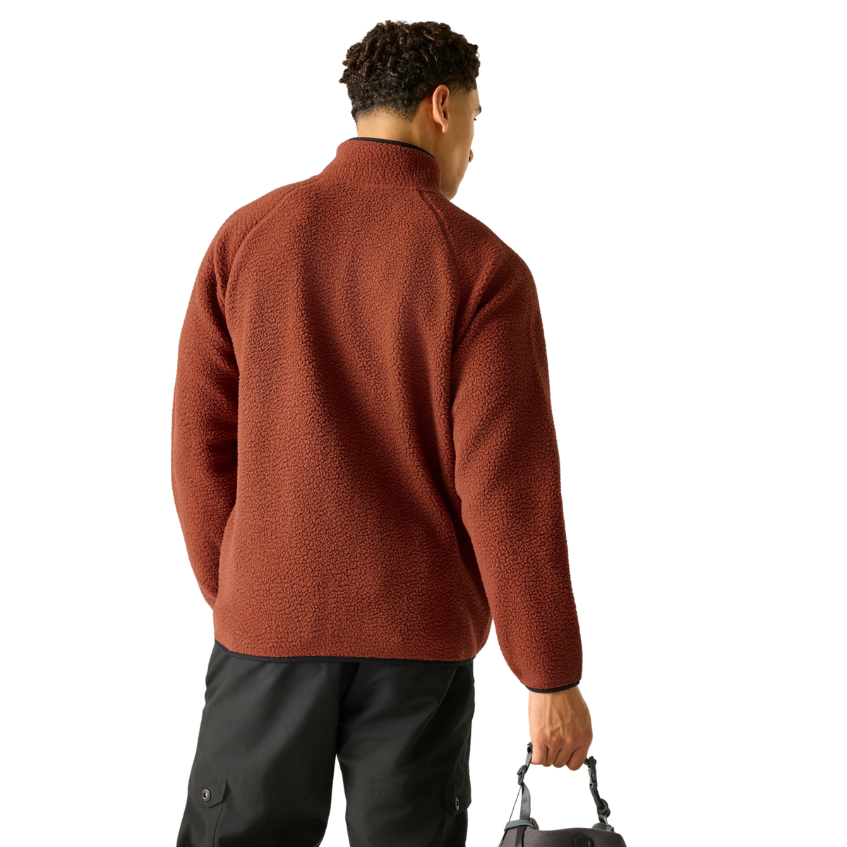 Dare 2B Men's Camber Full Zip Fleece Rustic Red ZFW DMA752