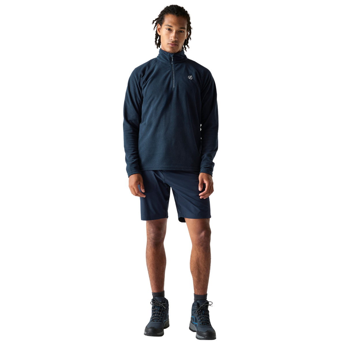 Dare 2B Men's Freethink II Quarter Zip Fleece Top Navy 081 DMA473