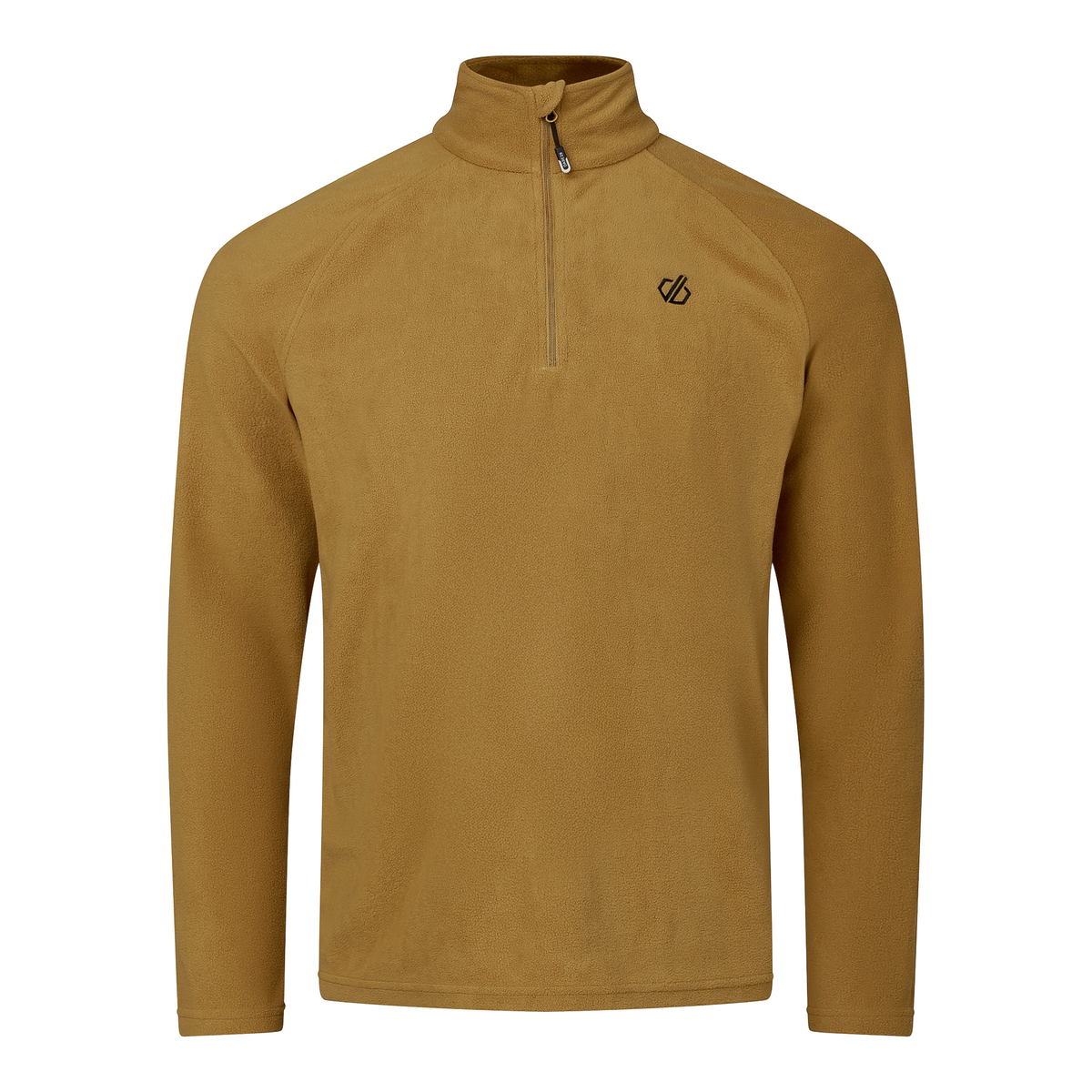 Dare 2B Men's Freethink II Quarter Zip Fleece Top Wood Brown ZIQ DMA473
