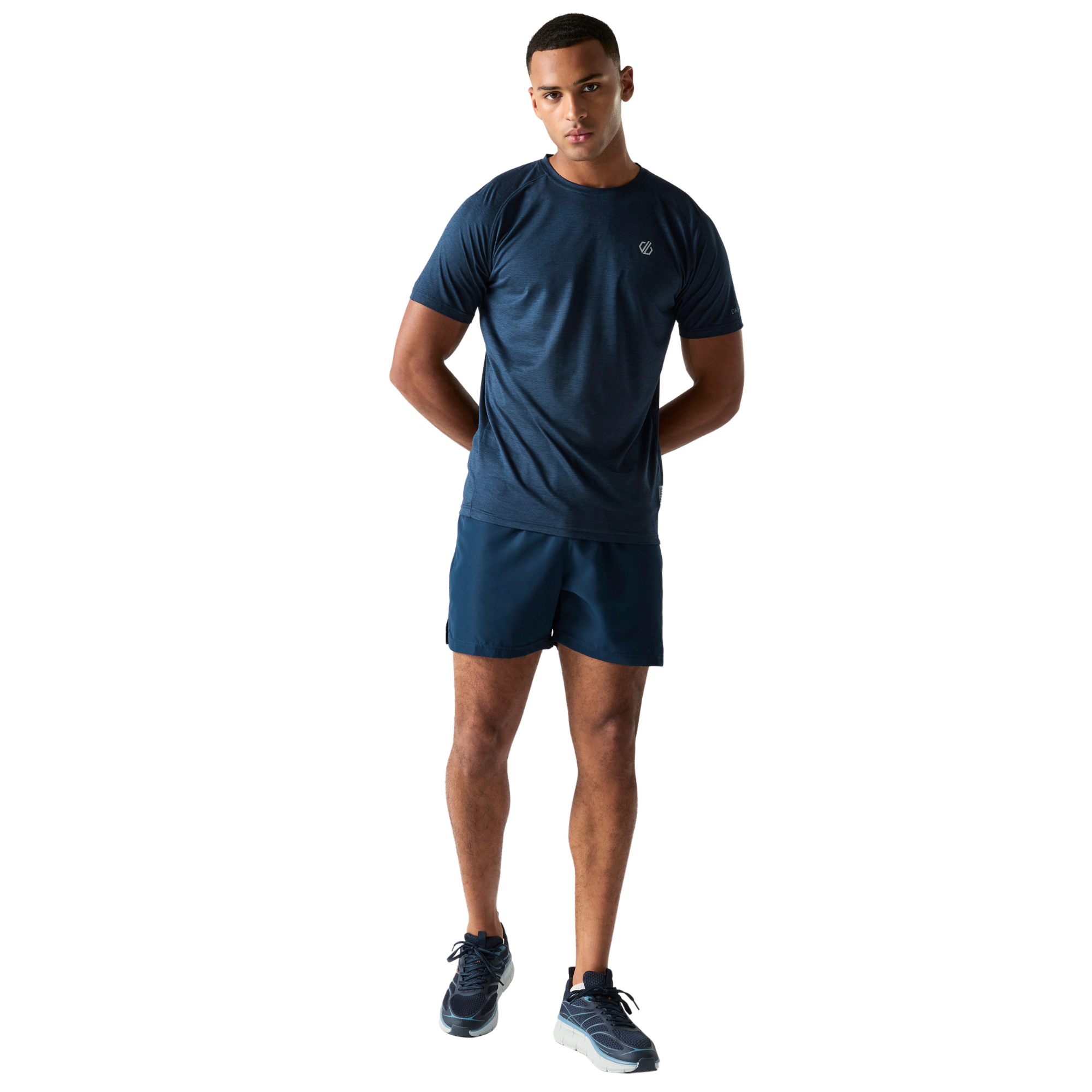 Dare 2B Men's Persist UPF50 Short Sleeve Technical Tee (Navy)