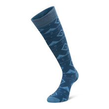 Load image into Gallery viewer, Dare 2B Men's Printed II Ski Socks (Moonlight Denim Fairisle Print)