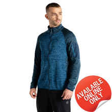 Load image into Gallery viewer, Dare 2B Men's Torrek Full Zip Fleece (Moonlight Denim/Bluesteel)