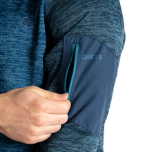 Load image into Gallery viewer, Dare 2B Men's Torrek Full Zip Fleece (Moonlight Denim/Bluesteel)