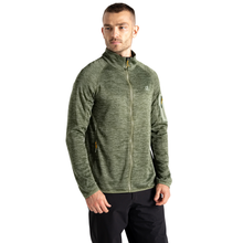Load image into Gallery viewer, Dare 2B Men's Torrek Full Zip Fleece (Olivine Green/Hedge Green)