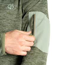 Load image into Gallery viewer, Dare 2B Men's Torrek Full Zip Fleece (Olivine Green/Hedge Green)