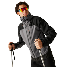 Load image into Gallery viewer, Dare 2B Men's Torrek II Waterproof Jacket (Black/Boulevard)