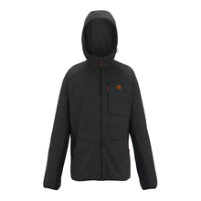 Load image into Gallery viewer, Dare 2B Men's Torrek Pro Hooded Midlayer Full Zip Fleece (Black)