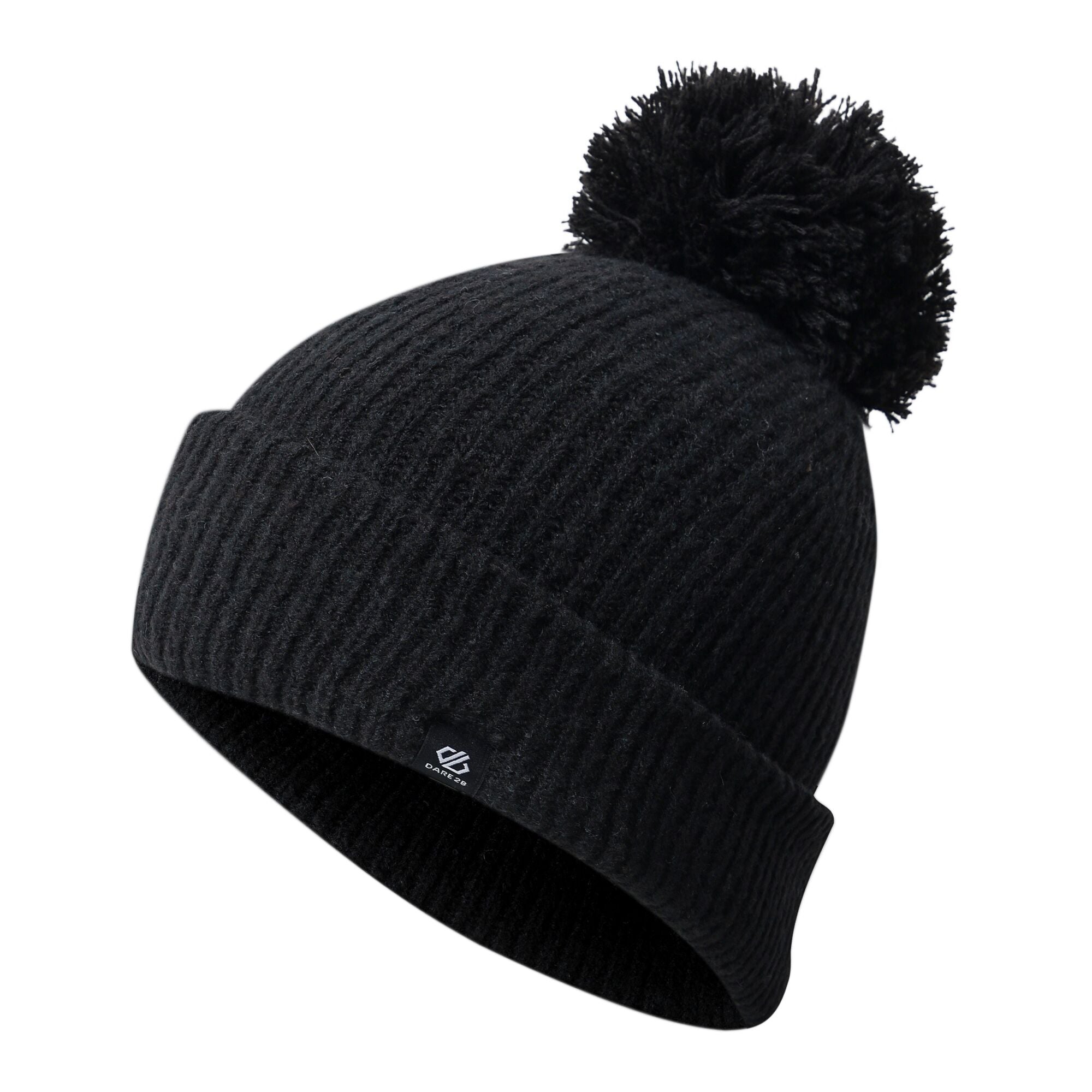 Dare 2B Unisex Maya Pom Beanie Hat (Black)