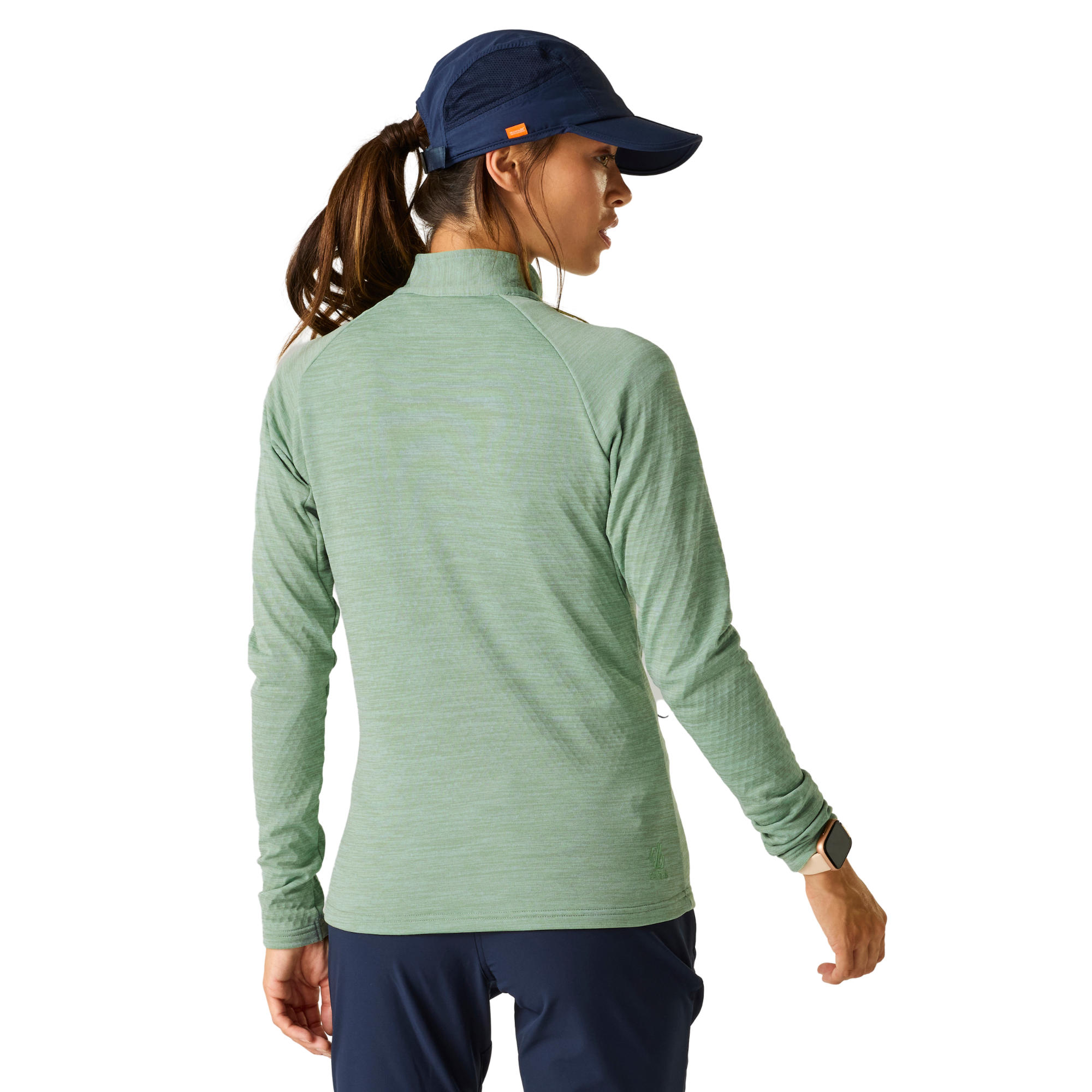 Dare 2B Women's Emerging III UPF50 Midlayer Full Zip Fleece (Glacier Green)