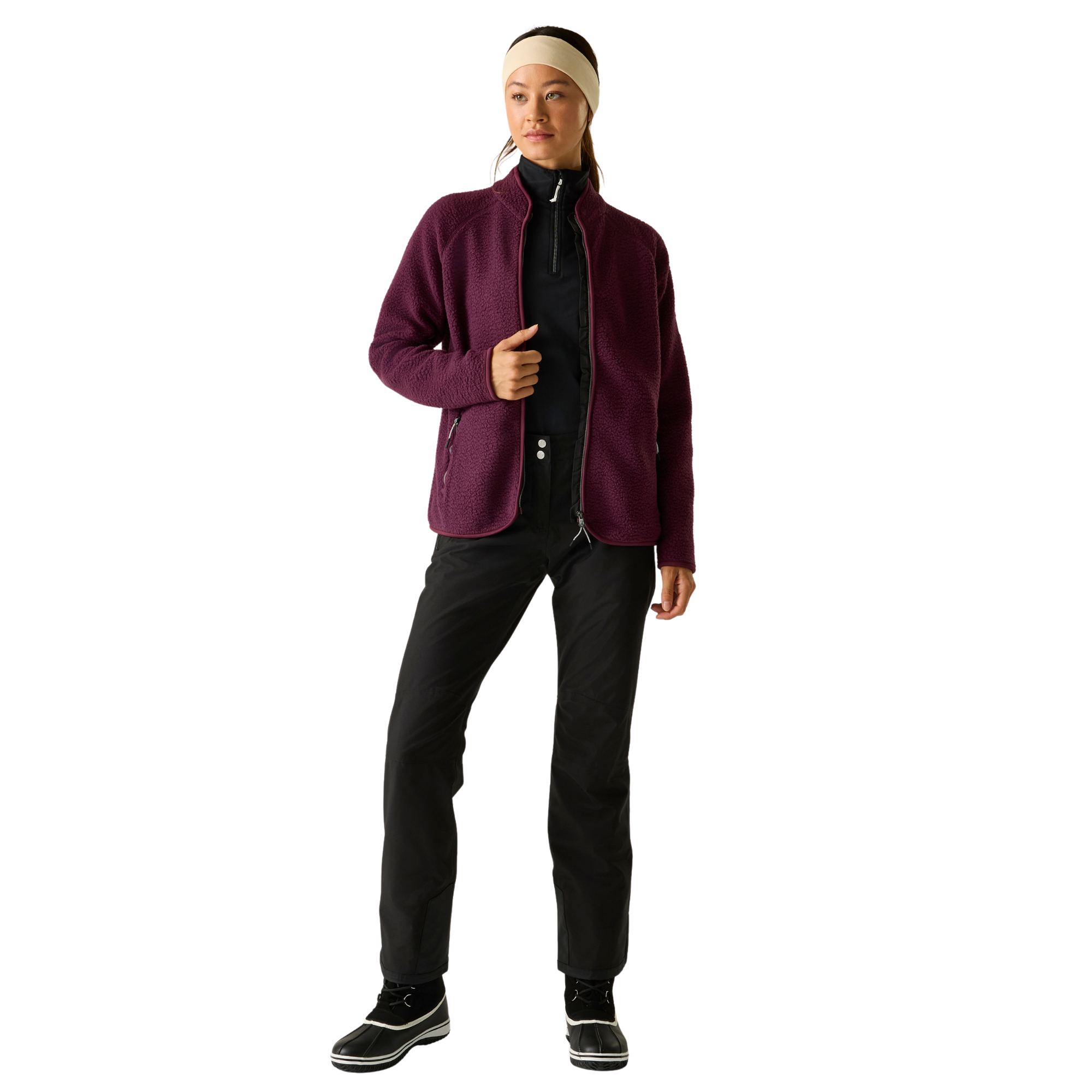 Dare 2B Women's Excursion Full Zip Fleece (Fig)