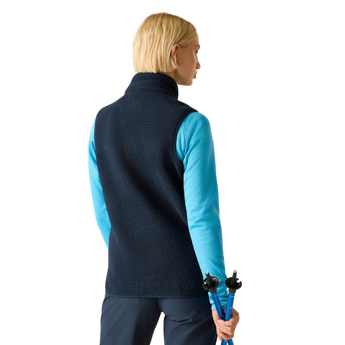 Dare 2B Women's Excursion UPF50 Fleece Body Warmer Navy 540 DWA765