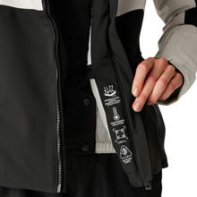 Load image into Gallery viewer, Dare 2B Women's Flurry II Waterproof Ski Jacket (Egret/Black)