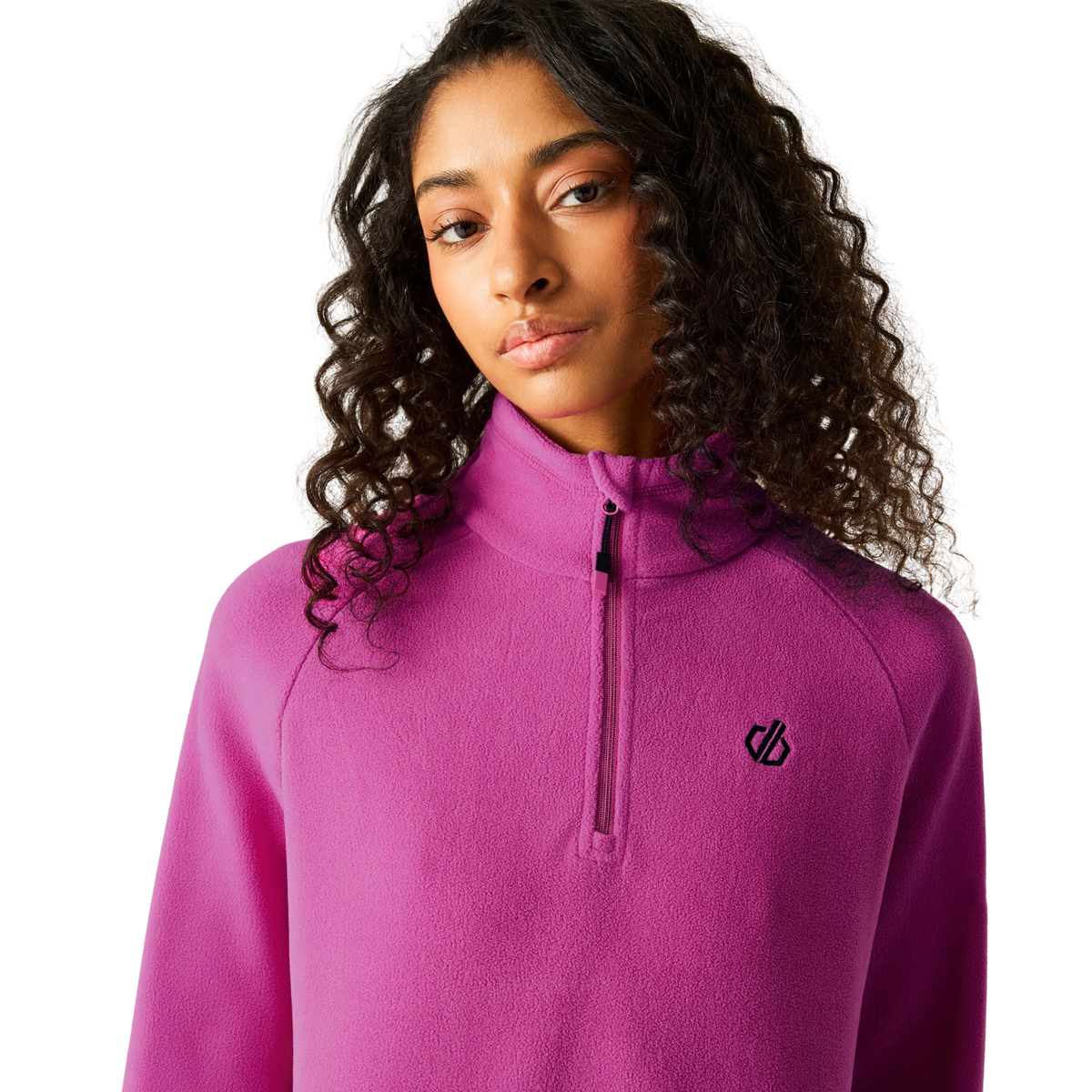 Dare 2B Women's Freeform II Quarter Zip Fleece Top Extreme Pink ZXP DWA473