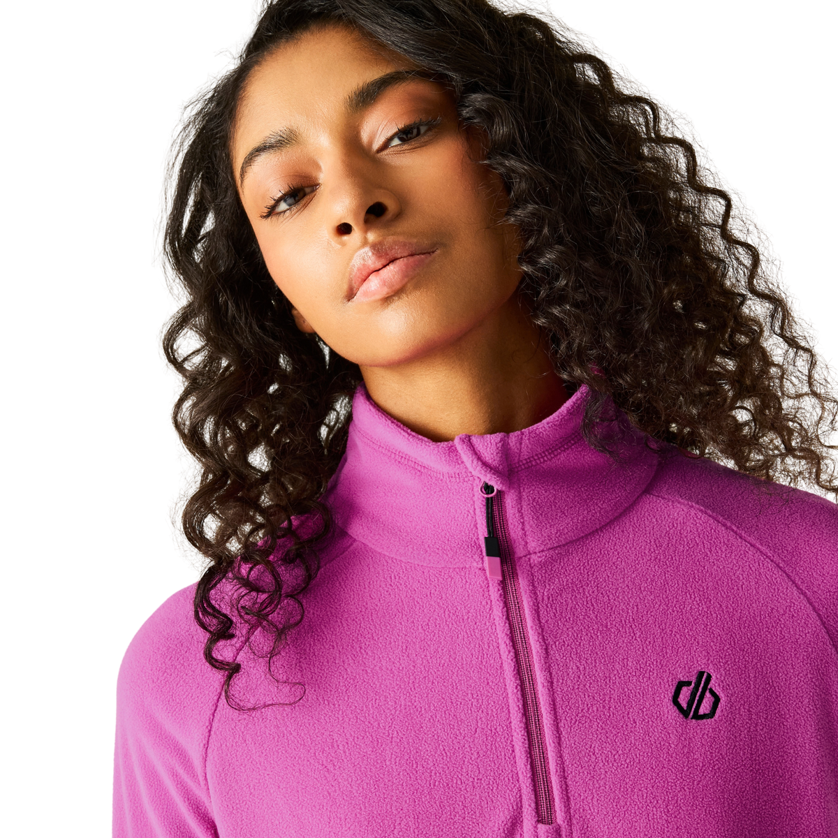 Dare 2B Women's Freeform II Quarter Zip Fleece Top Extreme Pink ZXP DWA473