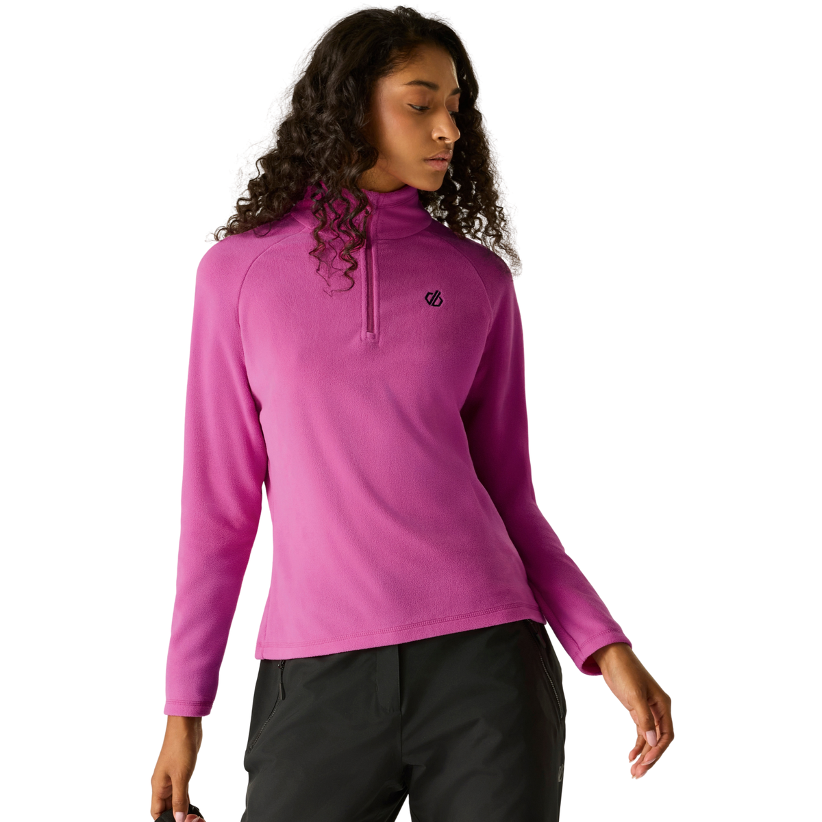 Dare 2B Women's Freeform II Quarter Zip Fleece Top Extreme Pink ZXP DWA473