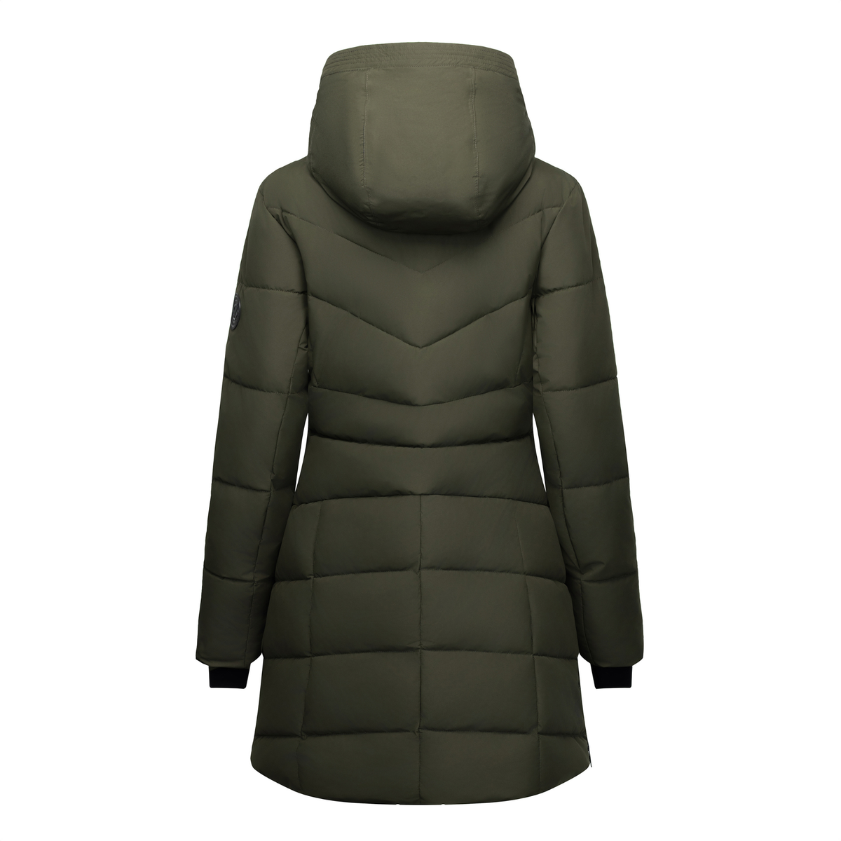Dare 2B Women's Glacier Longline Waterproof Insulated Parka (Dark Khaki)