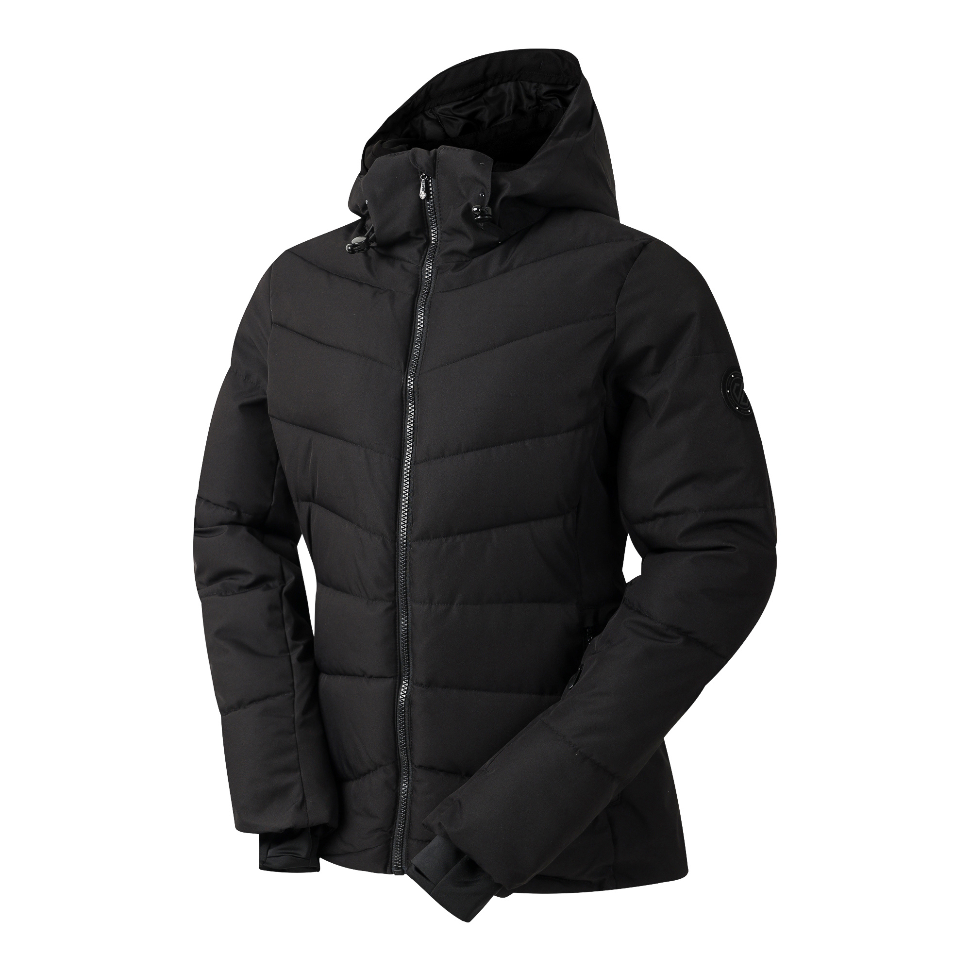 Dare 2B Women's Glacier Waterproof Insulated Ski Jacket (Black)