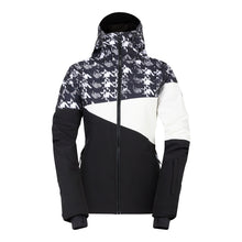 Load image into Gallery viewer, Dare 2B Women's Ice III Waterproof Insulated Ski Jacket (Black Dogtooth Print)