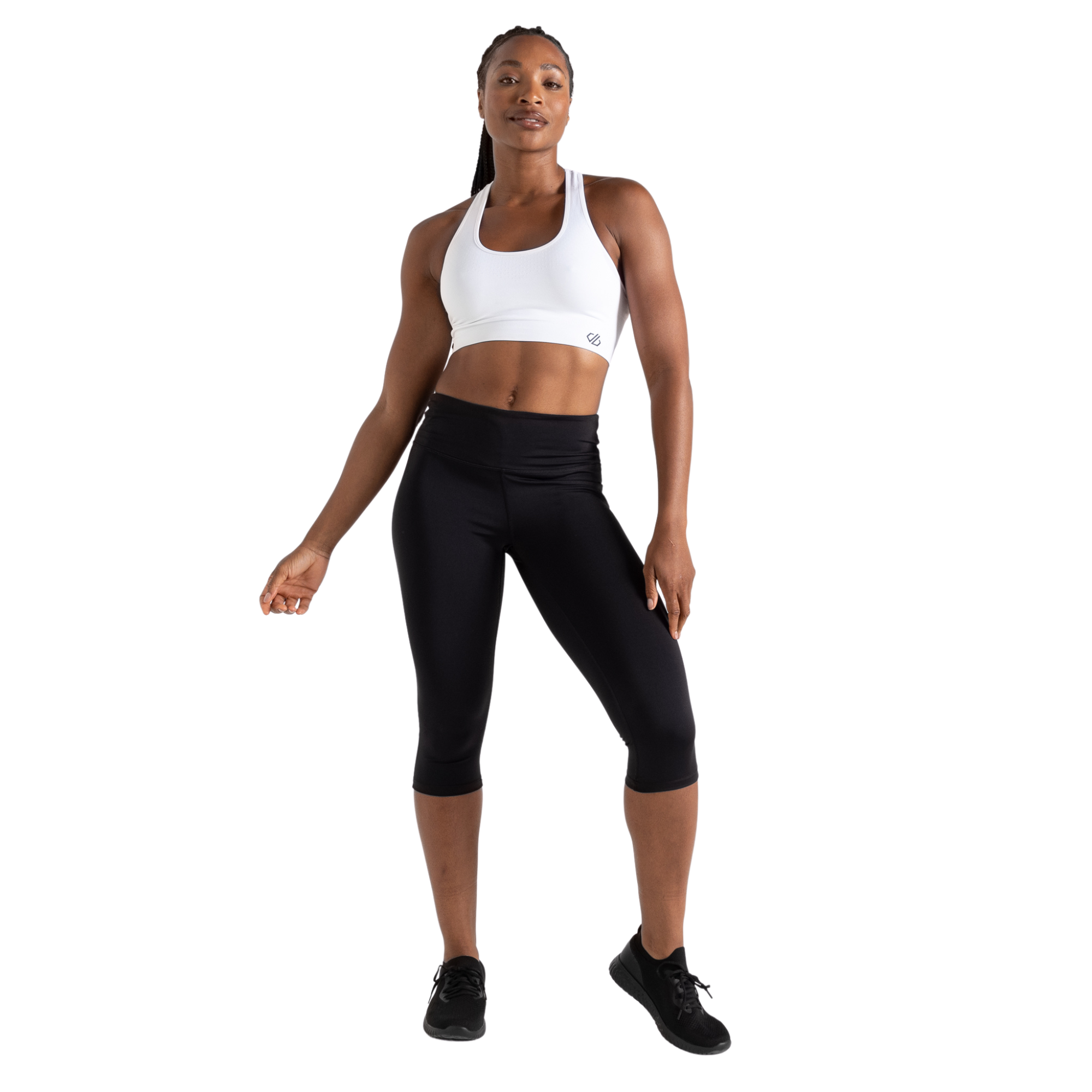 Dare 2B Women's Influential UPF50 3/4 Leggings (Black)