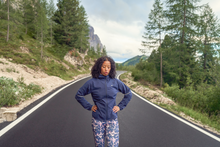 Load image into Gallery viewer, Dare 2B Women's Influential II UPF50 Leggings (Navy Inky Print)