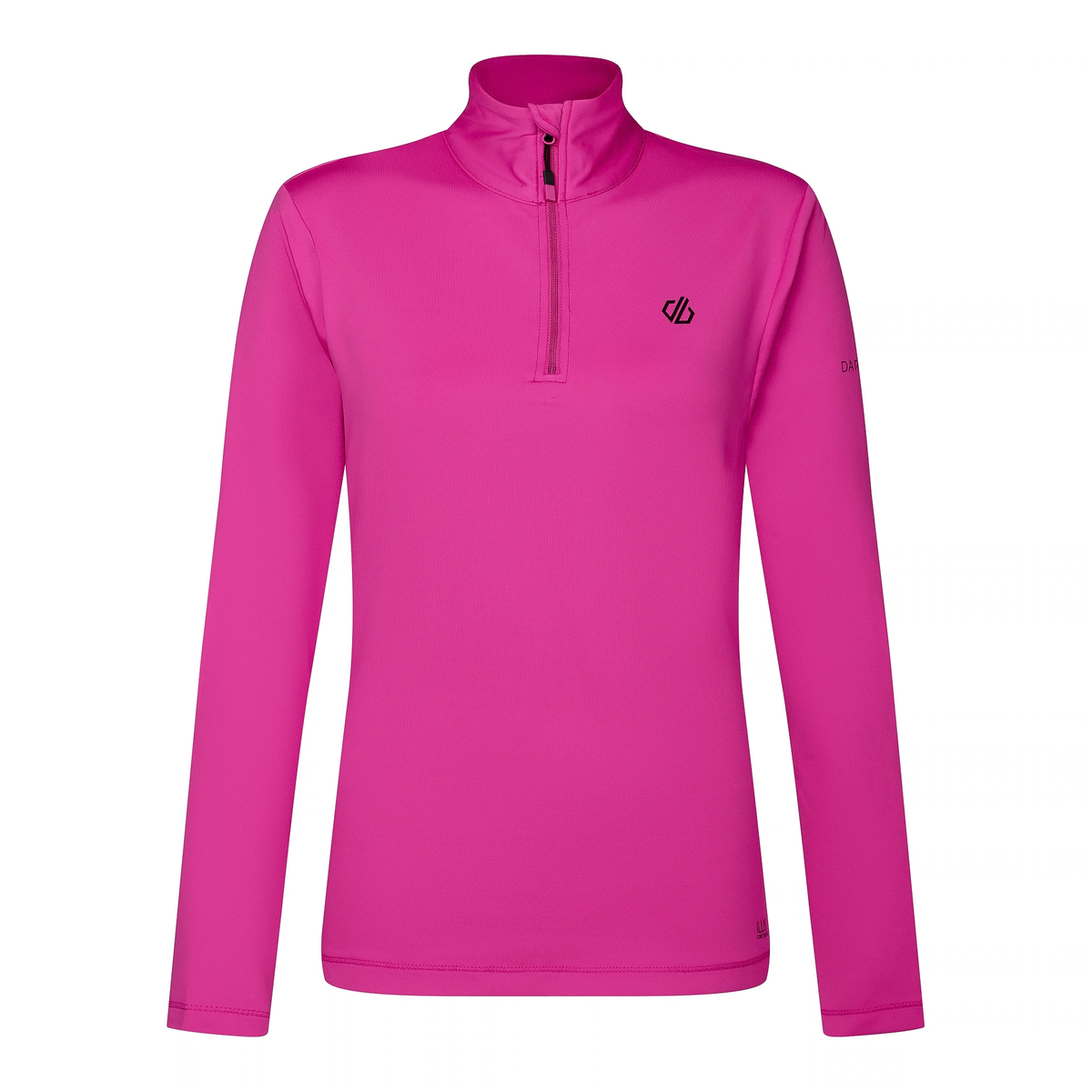 Dare 2B Women's Lowline II Stretch Quarter Zip Fleece Top Extreme Pink ZXP DWL452