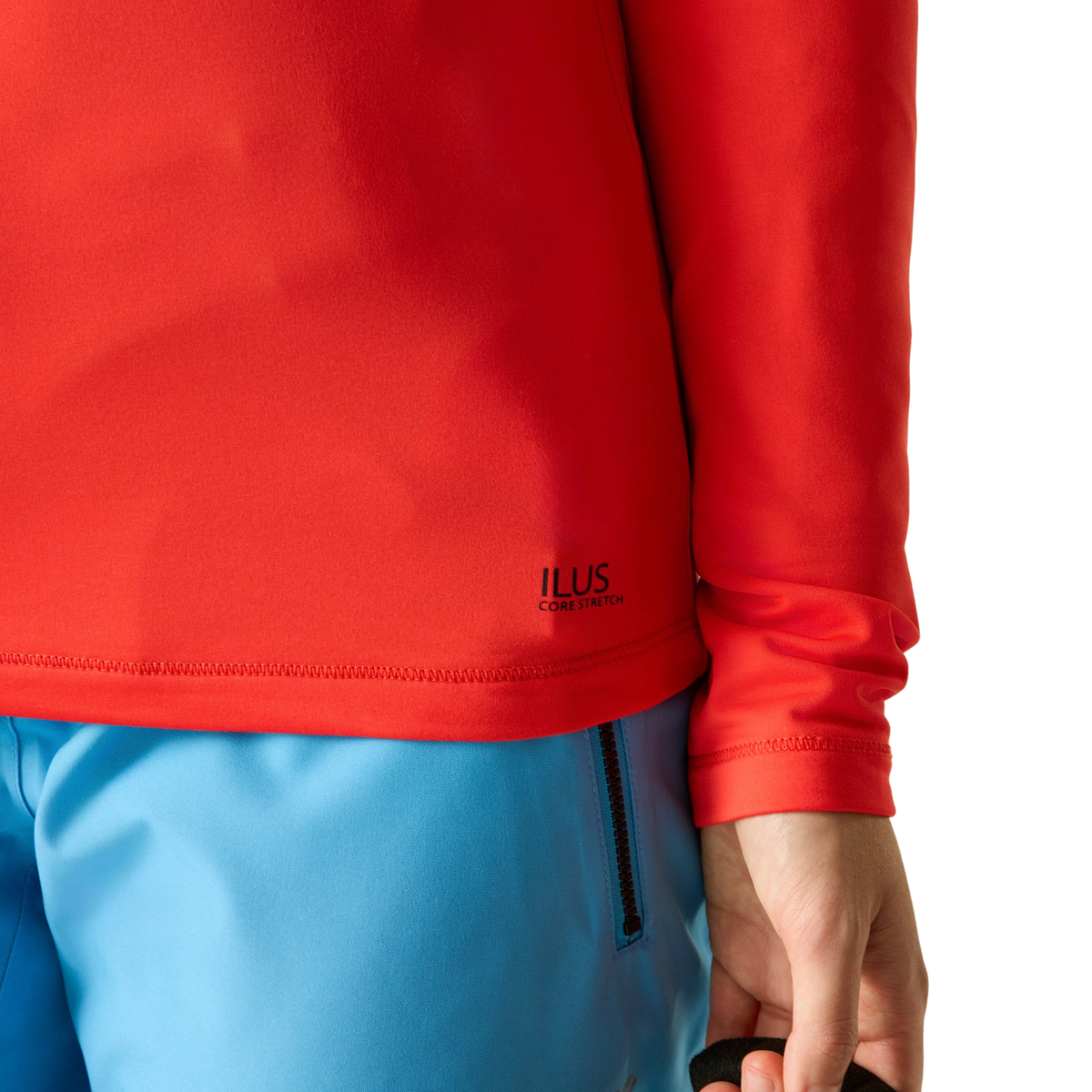 Dare 2B Women's Lowline II Stretch Quarter Zip Fleece Top Grenadine 71K DWL452