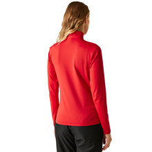 Load image into Gallery viewer, Dare 2B Women's Lowline II Stretch UPF50 Quarter Zip Fleece Top (True Red)